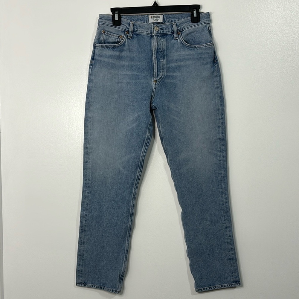AGOLDE Remy High Rise Straight Jeans Size 28 - Picture 2 of 8